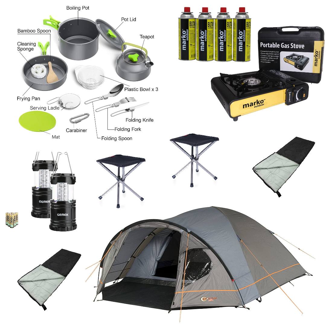 All in one camping bundle Easyprizes